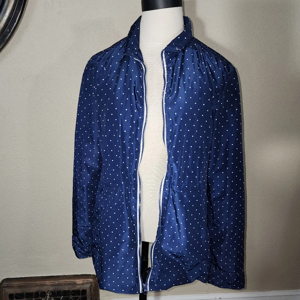 i5 Apparel Jacket Polka dot Blue Size M
